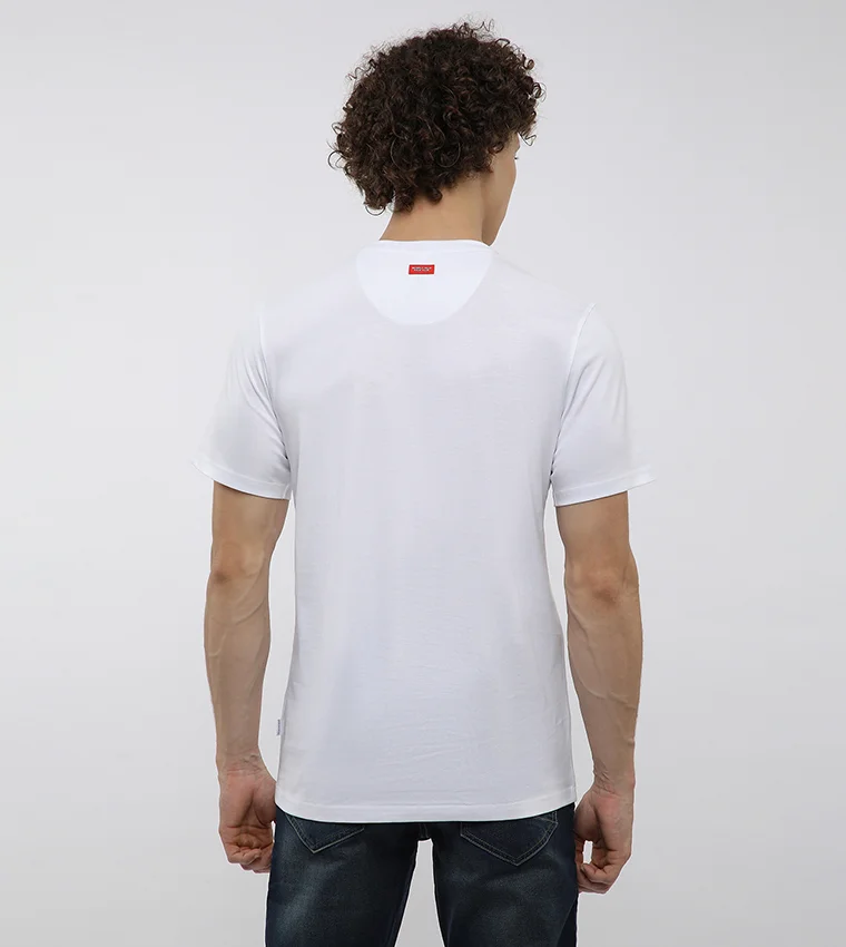 Beverly Hills Polo Club BHPC BOX PRINTED TEE